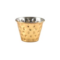 Gold Plated hammered Ramekin